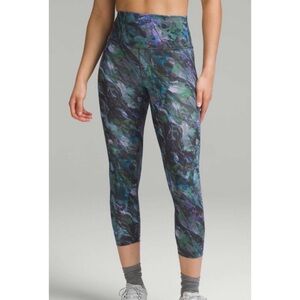 Lululemon Wunder Train High-Rise Cropped Leggings